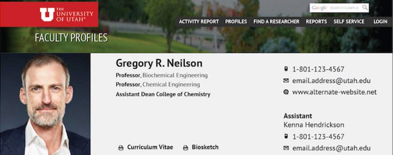 Faculty Profiles Theu