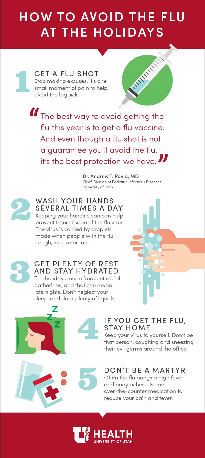 How to avoid the flu during the holidays theU