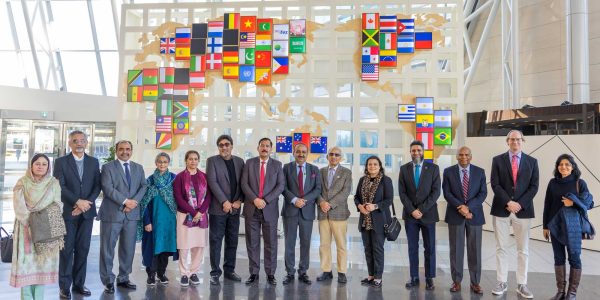 Pakistani university presidents visit U Asia Campus in South Korea