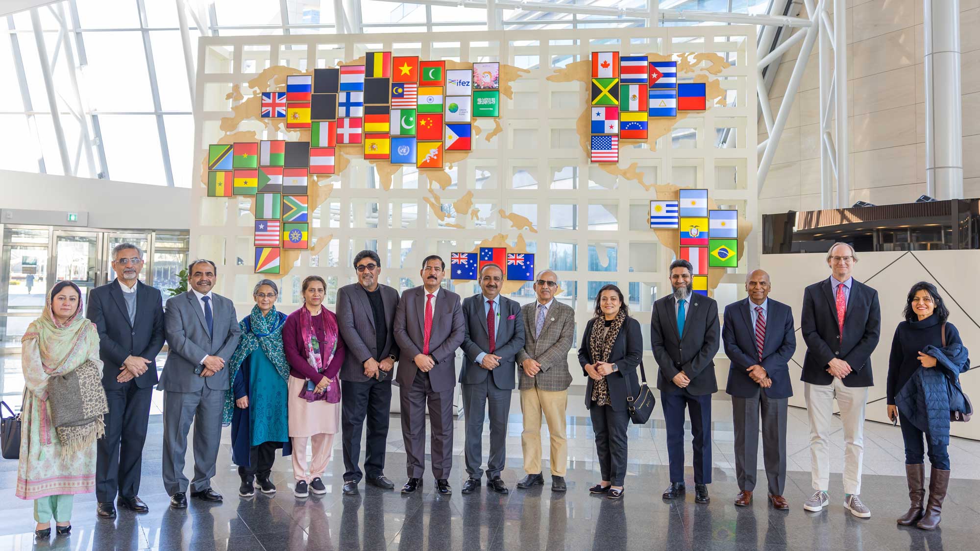 Pakistani university presidents visit U Asia Campus in South Korea theU