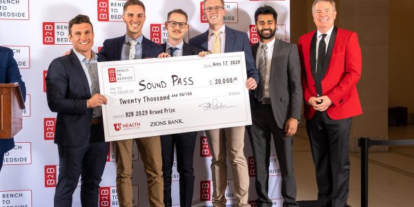 Student-designed neurosurgery device wins top prize at Bench to Bedside Competition