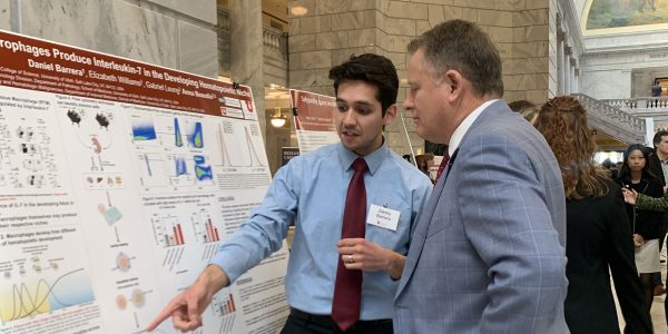 Undergraduate researchers share their work on Capitol Hill