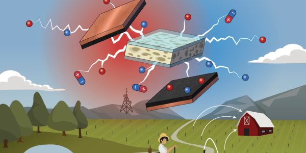 This device gathers, stores electricity in remote settings