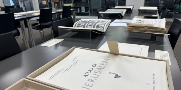 The history of Israel and Palestine through Rare Books