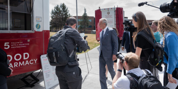 US HHS secretary tours Osher Center