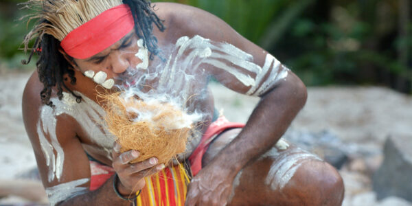 When did humans first colonize Australia?