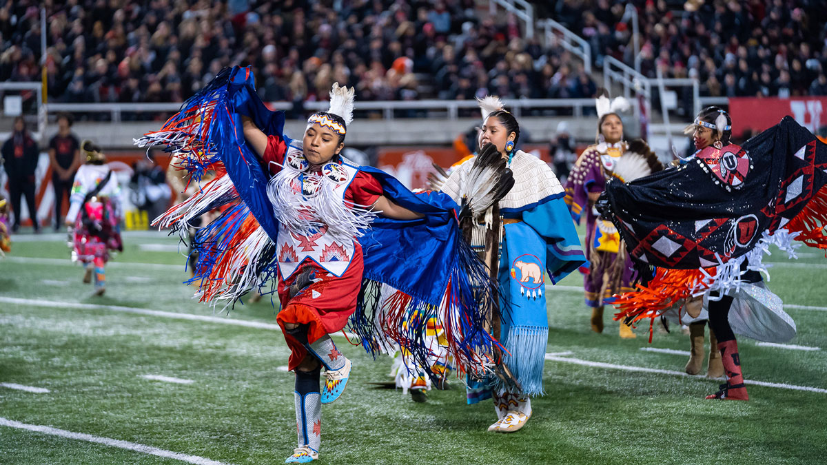 Traditions and culture take the field at Ute Proud Game - @theU