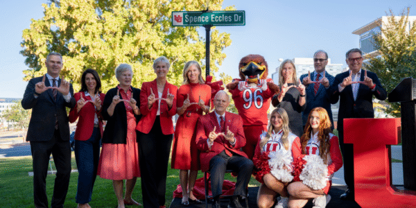 Spence Eccles Drive named to honor esteemed U supporter Spencer F. Eccles 