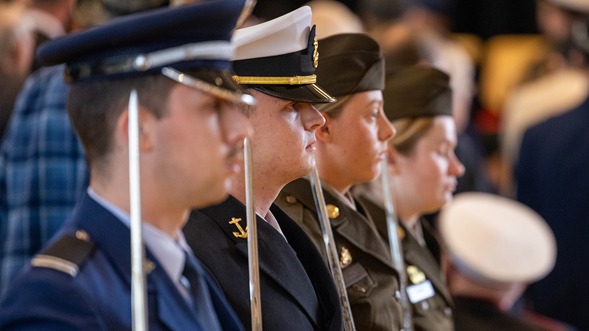 Honoring veterans all week on campus