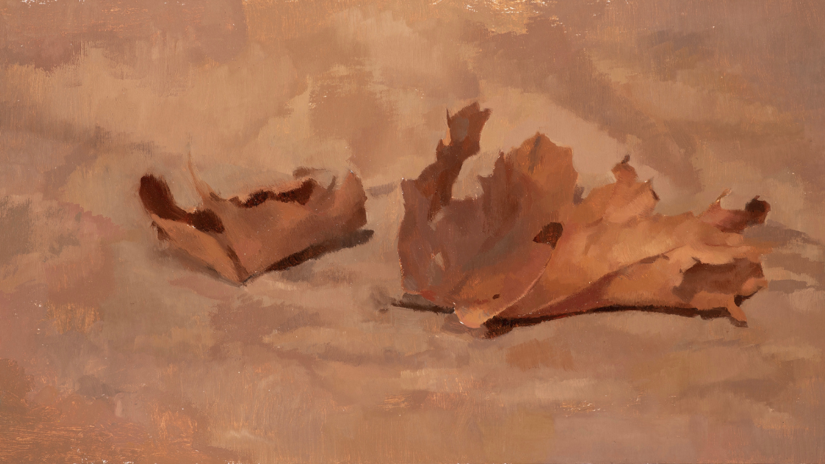 New student art in the office of the EVPAA