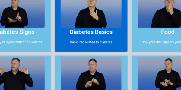 First diabetes website in ASL launches