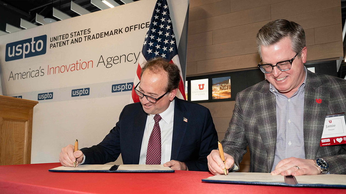 U’s agreement with federal patent officials to help propel innovation across Mountain West