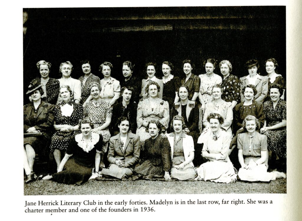 Photo of the Jane herrick literary club